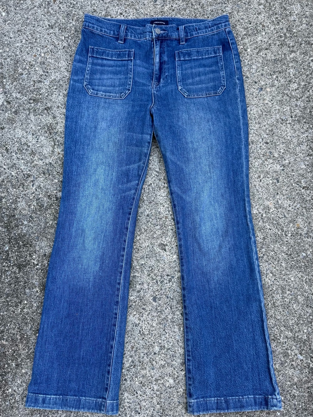 J.Crew Full-Length Demi-Boot Jeans with Patch Pockets | 29P